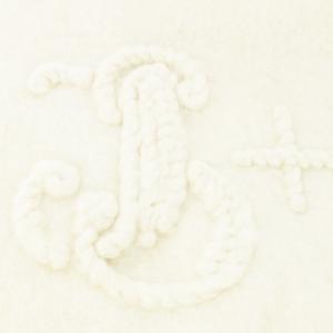 JIL SANDER＋ マフラー モヘア フリンジ ホワイト