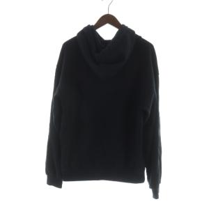 CELINE トレーナー パーカー プルオーバー 裏毛 S ブラック 2Y321670Q