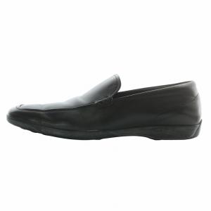 TOD'S ローファー ビジネスシューズ レザー スクエアトゥ 7.5 26.5cm 黒 ブラック /XZ GY18