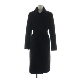 ステンカラーコート 36 ブラック