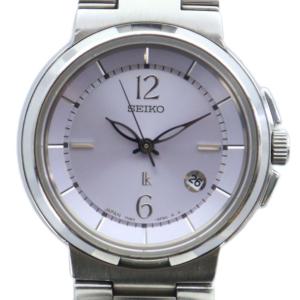 ルキア LUKIA 腕時計 ウォッチ クォーツ ロゴ カレンダー付き シルバー色 7N82-6E00 GY18