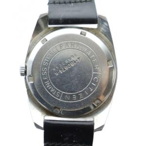 CITIZEN ホーマーデイト Homer Date 腕時計 ウォッチ 手巻き レザーベルト カレンダー付き シルバー色