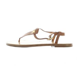 CELINE トング サンダル Tストラップ トリオンフ 39 ブラウン