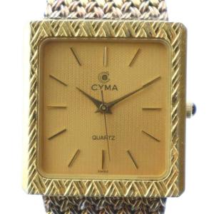 624 腕時計 ウォッチ クォーツ スクエア ゴールドカラー 金色 GY18 /MQ