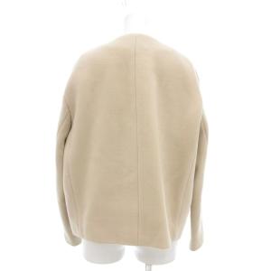 23区 22AW ウール カシミヤ ビーバー チェスター コート 38 ベージュ /UO GY18