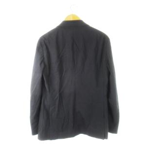 TOMMY HILFIGER テーラードジャケット 総裏地 シングル ウール ゴールドボタン 48 M 紺 ネイビー /CK5 GY17