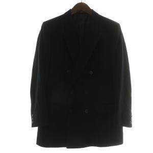 DURBAN スーツ セットアップ 上下 テーラードジャケット ダブル 6B 背抜き 肩パッド ノーベント パンツ スラックス