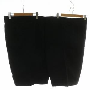 GL-P085 AD2013 ワイド ショーツ ショートパンツ ハーフ ウール ジップフライ S 紺 ネイビー