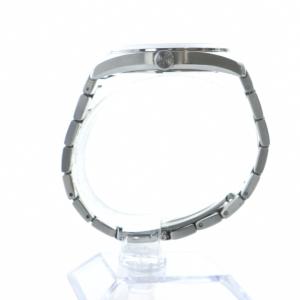 TOMMY HILFIGER 腕時計 ウォッチ クォーツ カレンダー付き 青文字盤 ロゴ シルバー色 GY18 /MQ