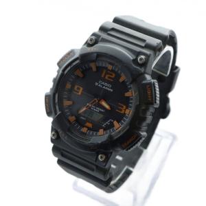CASIO 腕時計 ウォッチ ソーラー アナデジ ロゴ 黒 ブラック AQ-S810W GY18 /MQ