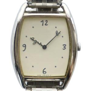 腕時計 ウォッチ クォーツ スクエア ロゴ シルバー色 V700-5100 GY18 /MQ