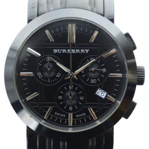 BU1373 腕時計 クォーツ クロノグラフ デイト カレンダー付き 黒文字盤 ブラック
