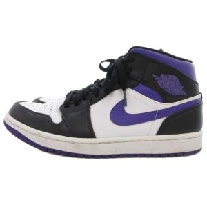 AIR JORDAN 1 MID COURT PURPLE 554724-095