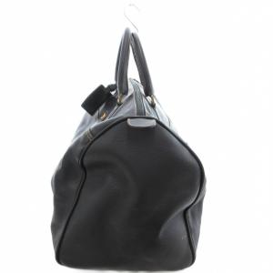 dunhill ボストンバッグ トラベル 旅行鞄 レザー 革  黒 ブラック /UO GY18