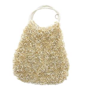 ワイヤーバッグ ハンドバッグ 金色 ゴールドカラー /UO GY18