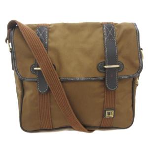 ショルダーバッグ メッセンジャー ロゴ 茶 ブラウン /AE GY11