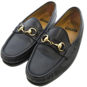 East Coast ローファー モカシン ビット レザー 24.5cm 黒 ブラック /BS GY17