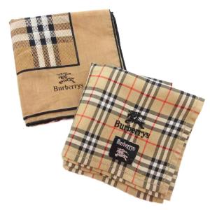 2点セット ハンカチ ノバチェック ベージュ