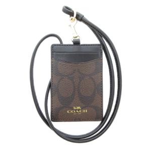 カードケース パスケース シグネチャー ロゴ ダークブラウン /AE GY18