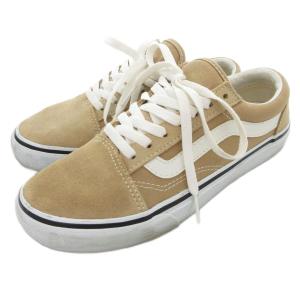 スニーカー シューズ ローカット スエード 23.5cm ベージュ /AE GY18