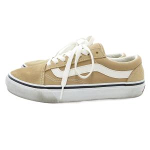 VANS スニーカー シューズ ローカット スエード 23.5cm ベージュ /AE GY18