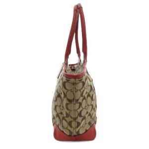 COACH トートバッグ シグネチャー ロゴ ベージュ /AE GY18