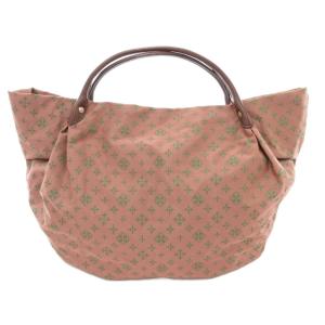 トートバッグ 総柄 茶 ブラウン /AE GY18