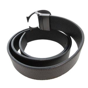 COACH ベルト Cバックル レザー 黒 ブラック /AE GY18