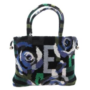 70th anniversary 70周年記念 ハンドバッグ トートバッグ 巾着 シュニール織 総柄 マルチカラー