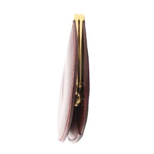 Cartier マストライン がま口 小銭入れ コインケース 型押しロゴ レザー ボルドー ゴールドカラー /GV GY18