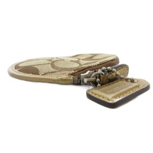 COACH コインケース 小銭入れ シグネチャー ベージュ /AE GY18