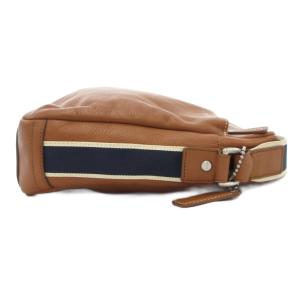 COACH F70813 ショルダーバッグ 斜めがけ ロゴ レザー 茶 ブラウン /AE GY18