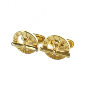 カフスボタン アクセサリー ロゴ ゴールド色 GY18 /MQ OH