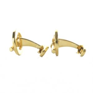 CELINE カフスボタン アクセサリー ロゴ ゴールド色 GY18 /MQ OH