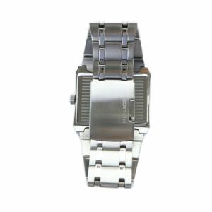 POLICE 腕時計 ウォッチ クォーツ ロゴ スクエア シルバー色 13420J /MQ GY18