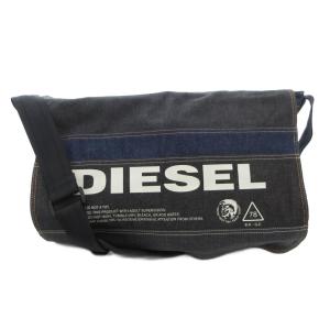 ショルダーバッグ メッセンジャー デニム ロゴ ダークインディゴ /AE GY18