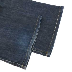 DIESEL デニム ジーンズ USED加工 ダメージ レザーパッチロゴ ボタンフライ 30 インディゴ 008Y3