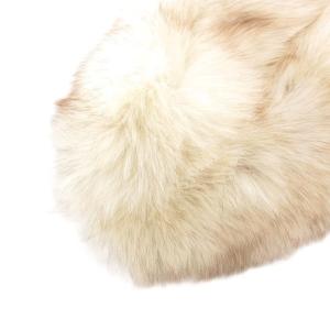 SAGA FOX ティペット 毛皮マフラー フォックスファー 白 ホワイト /GV GY18
