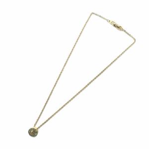 GIVENCHY ネックレス アクセサリー ペンダント ロゴ ラインストーン ゴールド色 GY18 /MQ