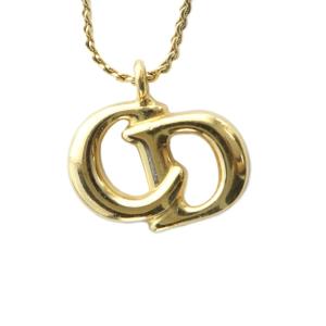 ネックレス アクセサリー ペンダント ロゴ CD ゴールド色 GY18 /MQ OH