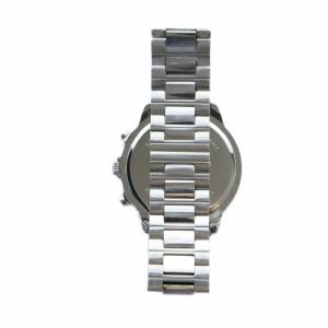 D&G 腕時計 ウォッチ クォーツ クロノグラフ ラウンド シルバーカラー 銀色 ロゴ /MQ GY18