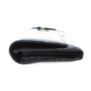 GUCCI 長財布 二つ折り マイクログッチシマ ブラック 309760