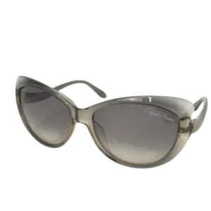 サングラス セルフレーム キャッツアイ ロゴ グラデーションレンズ 59 16 130 グレー クリアカラー