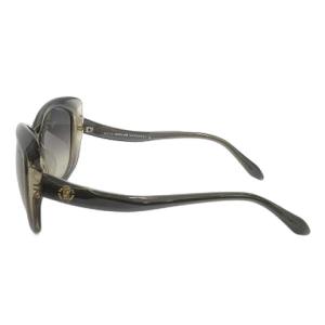 roberto cavalli サングラス セルフレーム キャッツアイ ロゴ グラデーションレンズ 59 16 130 グレー クリアカラー