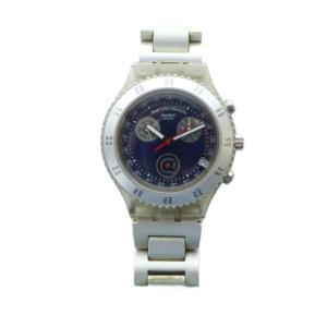 SWATCH beat time converter 腕時計 ウォッチ クォーツ クロノグラフ カレンダー付き ロゴ