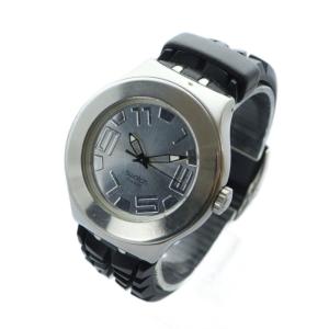 SWATCH アイロニー IRONY 腕時計 ウォッチ クォーツ ロゴ シルバー色 YNS102 GY11 /MQ