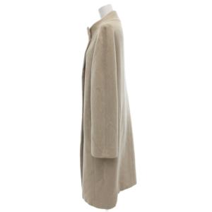 Max Mara 白タグ ロング コート スタンドカラー 38 ベージュ