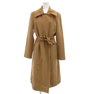白タグ コート キャメル 38 ベージュ