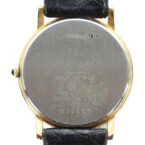 SEIKO ジャンク品 Dolce ドルチェ 腕時計 アナログ ウォッチ クォーツ ゴールドカラー 金色 ローマン