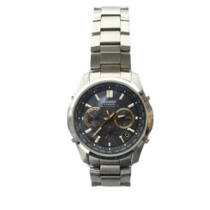 CASIO リニエージ LINEAGE 腕時計 ウォッチ 電波ソーラー デイト カレンダー付き クロノグラフ ロゴ